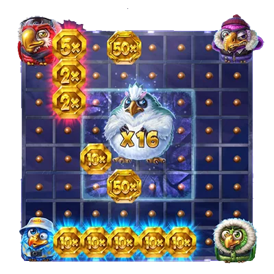 La zona di gelo dello Yeti nel mondo Frozen Fury di Pirots 4