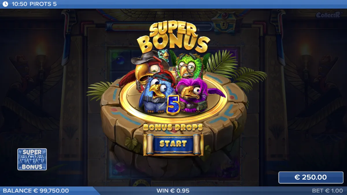 Il Super Bonus di Pirots 5 con la pioggia di monete maledette